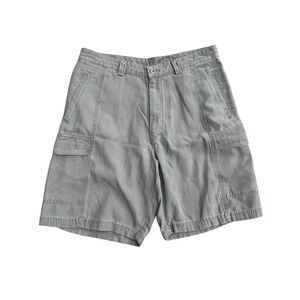 Tommy Bahama Cargo Shorts Size 34 Olive Green Relaxed Fit Outdoor Casual